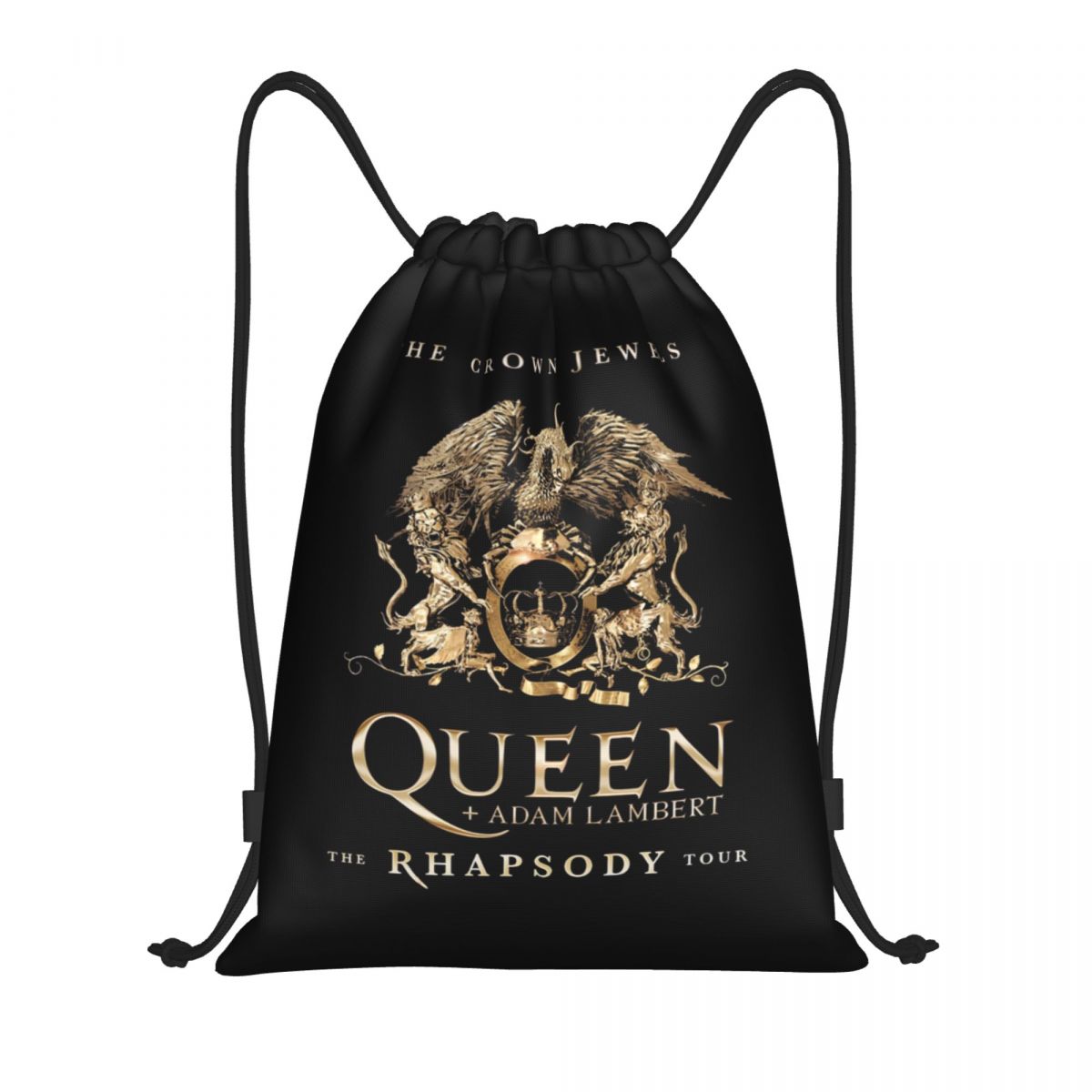 Women'S Yoga Bags - 맞춤형 프레디 머큐리 크라운 드로스트링 백,