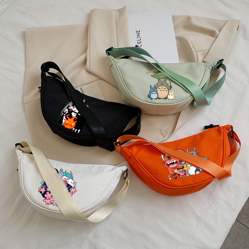 Women Bags Medium Size - 여성용 토토로 크로스바디 백 귀여운 만화