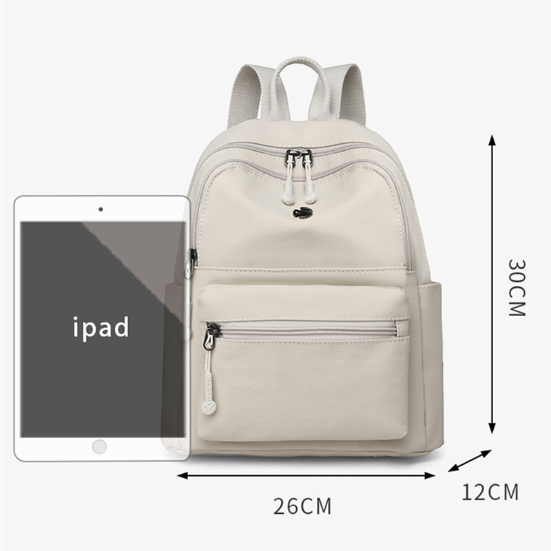 여성을위한 캐주얼 멀티 포켓 배낭 방수 나일론 데이 팟 - Women Bags Medium Size 리뷰 및 가격