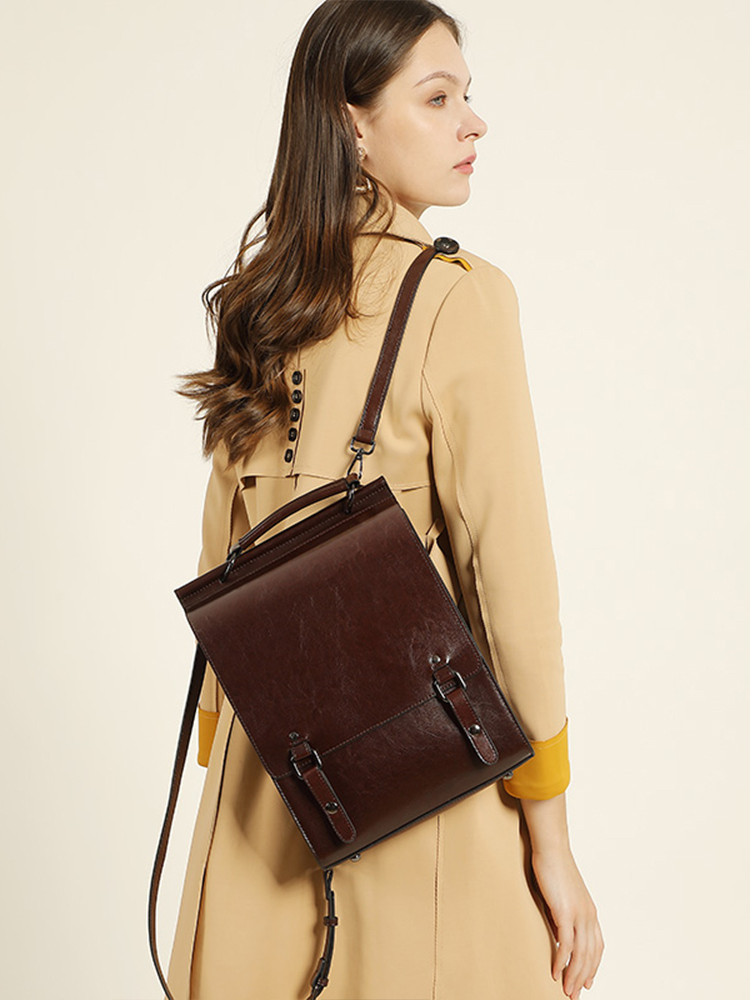 Zency 여성 패션 배낭 레트로 영국 스타일 학생 가 - Women Bags For Office 리뷰 및 가격