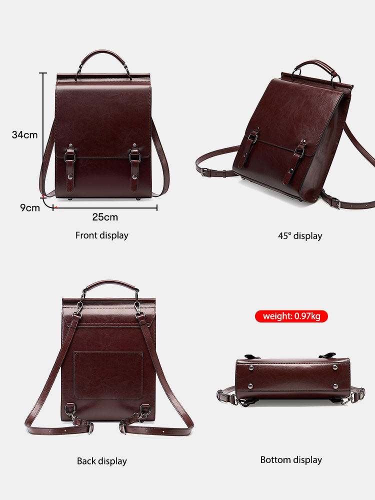 Zency 여성 패션 배낭 레트로 영국 스타일 학생 가 - Women Bags For Office 리뷰 및 가격