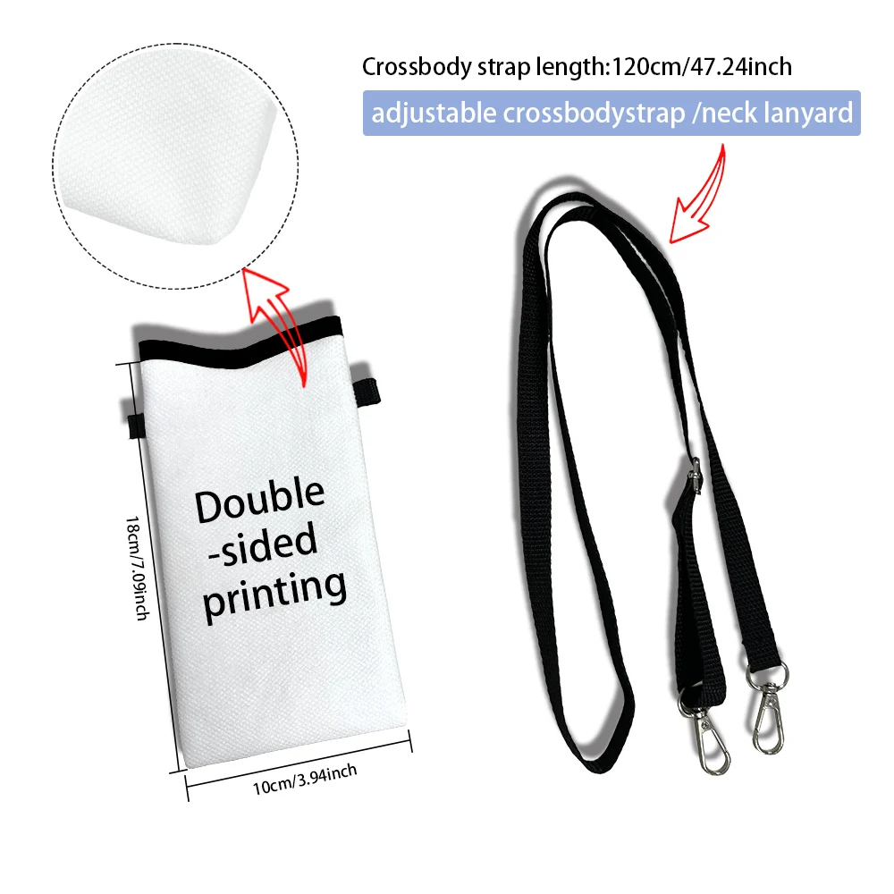 꽃무늬 고양이 패턴 크로스바디 백 프린트 폰 지갑 조절 - Phone Bag Crossbody 리뷰 및 가격