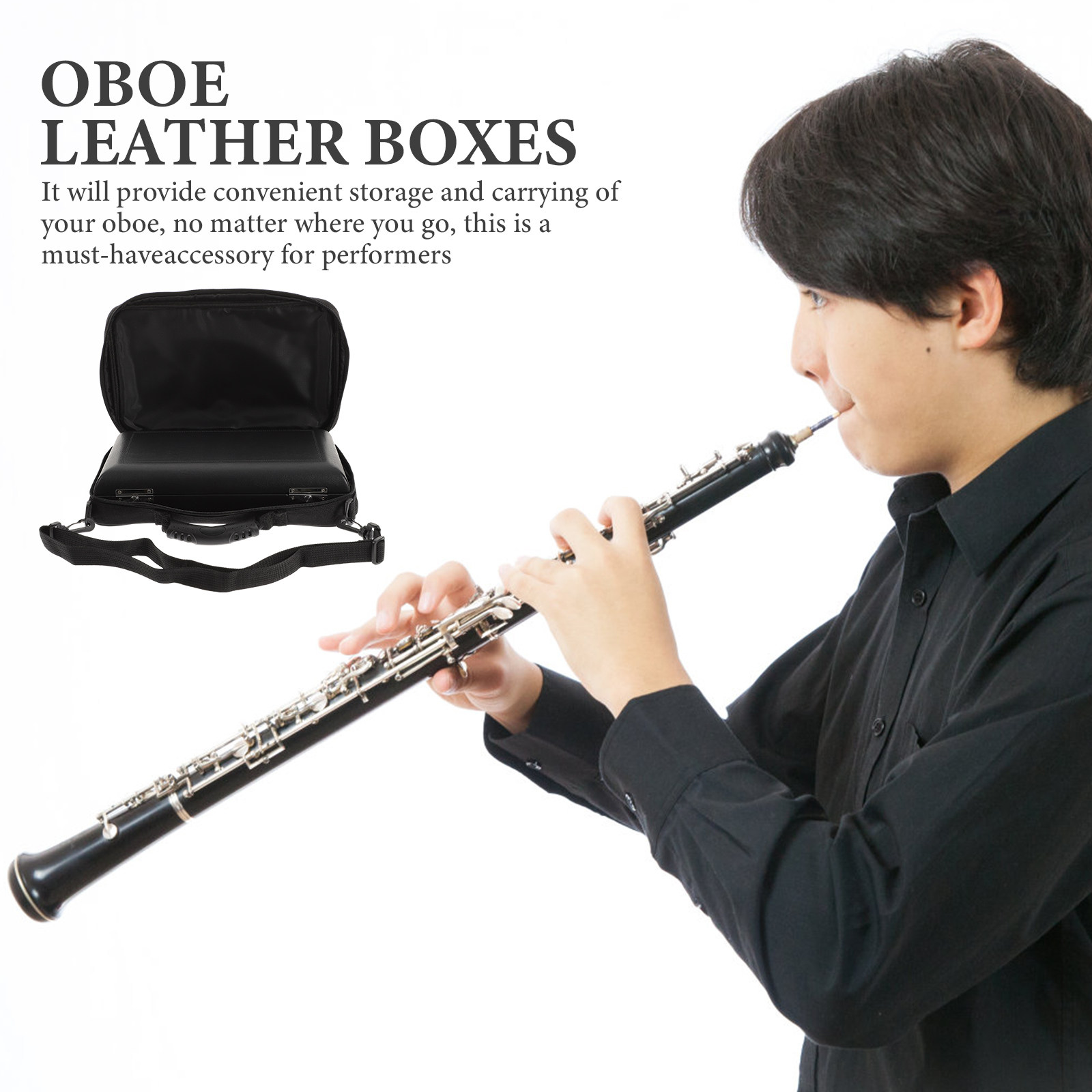 오보에 보관함 1세트, 전문가용 PU 케이스, 캔버스  - Box Bag Rigid 리뷰 및 가격