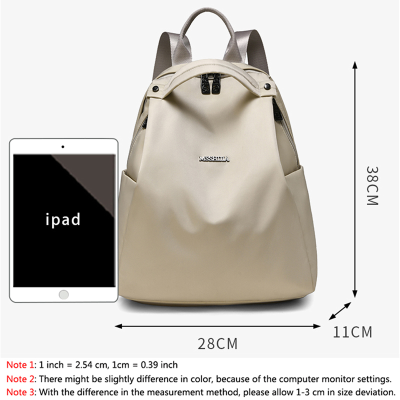 여성을위한 패션 데이 팟 최고 품질의 나일론 배낭 대용 - Women Bags Medium Size 리뷰 및 가격