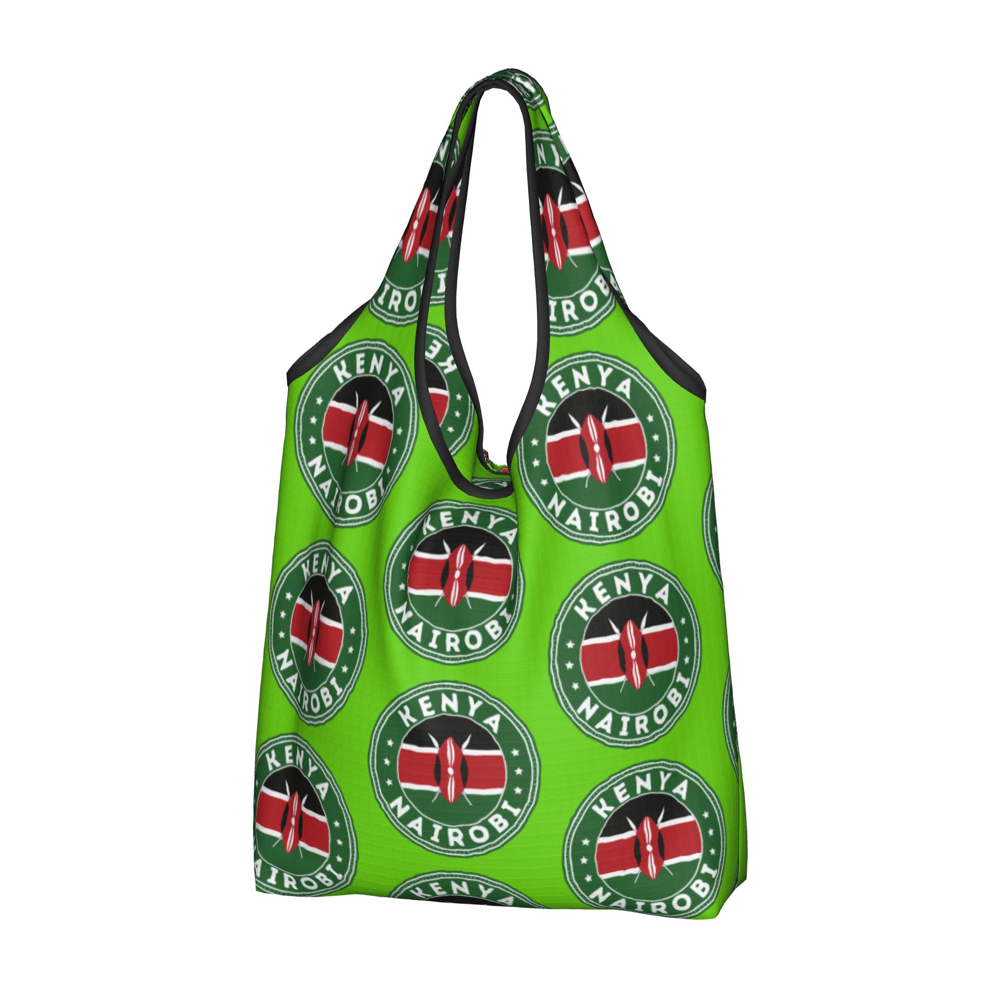 재사용 가능한 케냐 나이로비 국기 쇼핑백 여성용 토트백 - Women Bags Kenya 리뷰 및 가격
