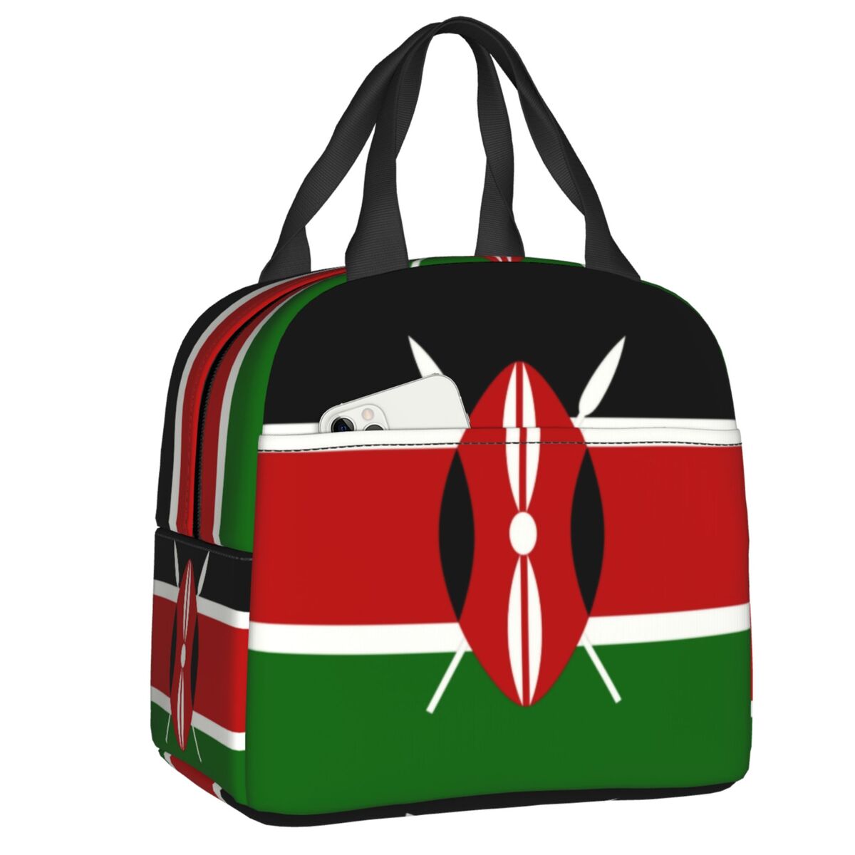 여성을위한 사용자 정의 케냐 국기 절연 점심 가방 Re - Women Bags Kenya 리뷰 및 가격