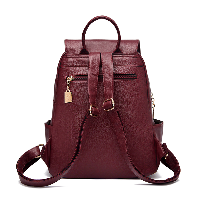 2026 새로운 여성 고품질 가죽 배낭 십대 소녀 여행 - Women Bags Medium Size 리뷰 및 가격