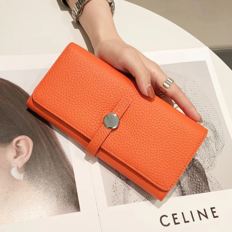 정품 가죽 지갑 여성 롱 클러치 패션 럭셔리 브랜드 숙 - Women Bags Lv 리뷰 및 가격