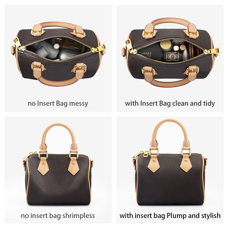 WUTA 펠트 삽입 가방 정리함, for LV spee - Women Bags Lv 리뷰 및 가격