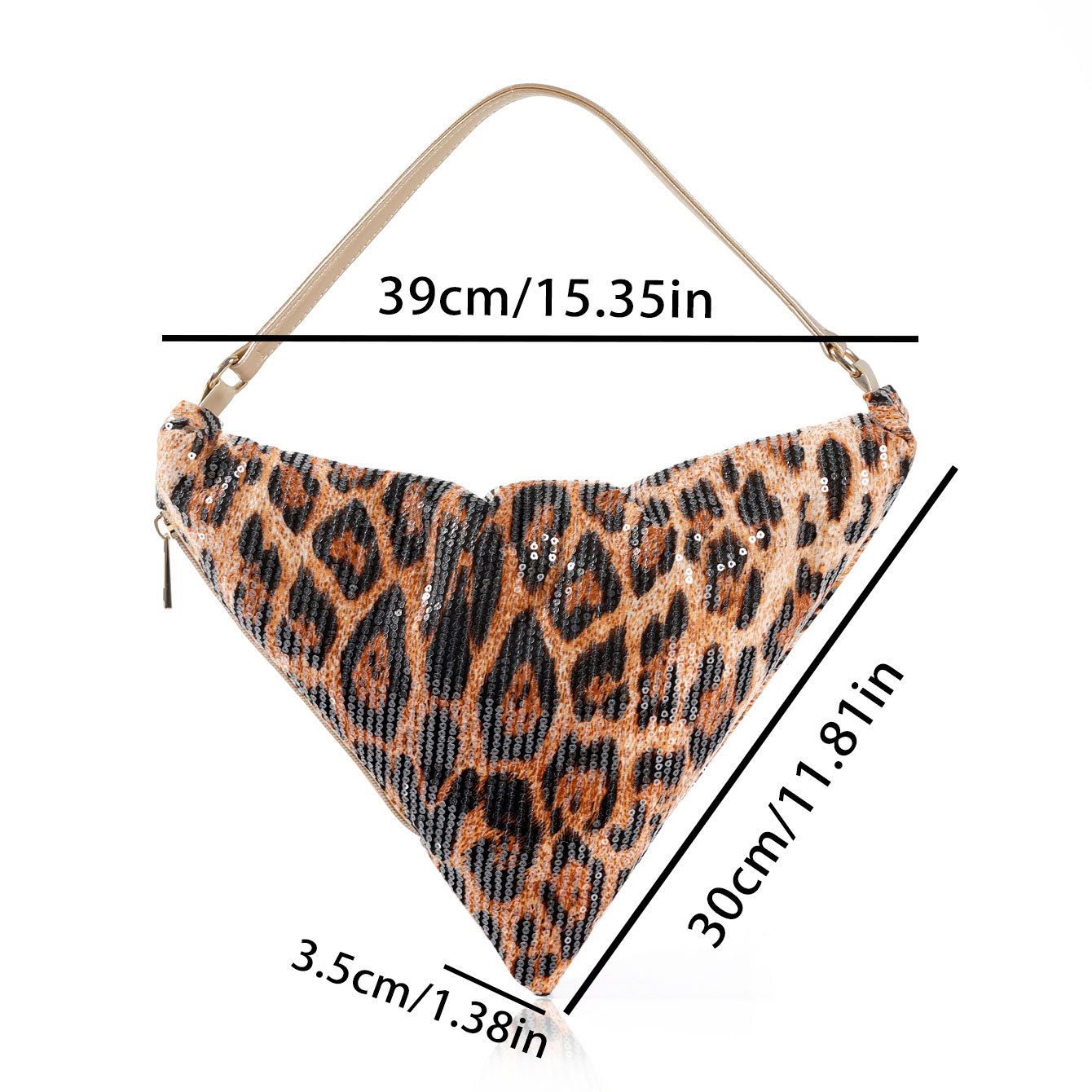레오파드 프린트 크레센트 백 숄더 크로스바디 핸드백 여 - Women Bags In Trend 리뷰 및 가격
