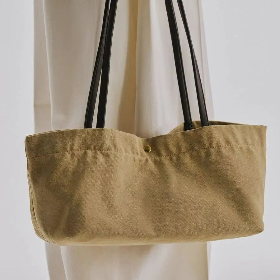 스타일 패션 숄더백 스트랩 캔버스 토트백 심플 대용량  - Women Bags Medium Size 리뷰 및 가격