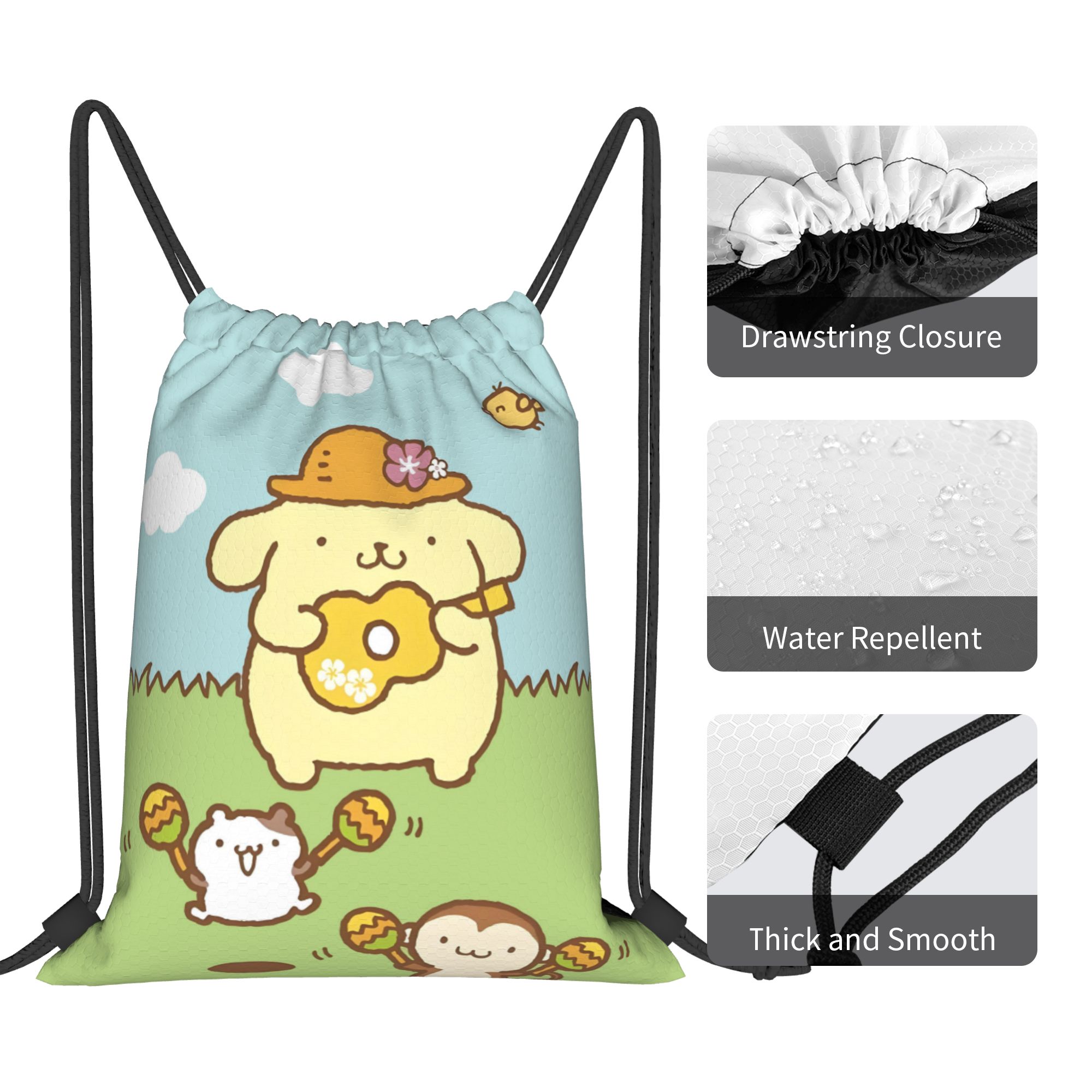 맞춤형 P-Pompompurines Drawstring - Women'S Yoga Bags 리뷰 및 가격