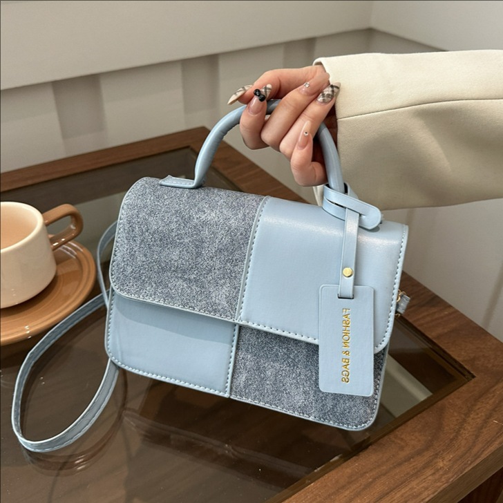 고품질 인기 핸드백 여성용 패셔너블 통근 사각백 컬러  - Women Bags Wholesale 리뷰 및 가격