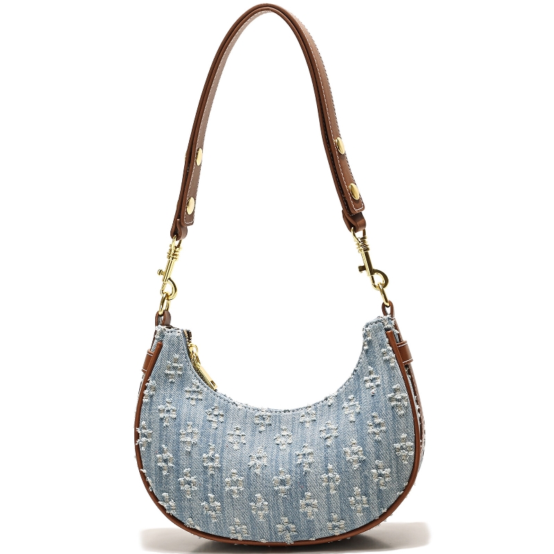 패션 데님 호보백 2026 봄/여름 청춘스러운 초승달  - Women Bags For Office 리뷰 및 가격