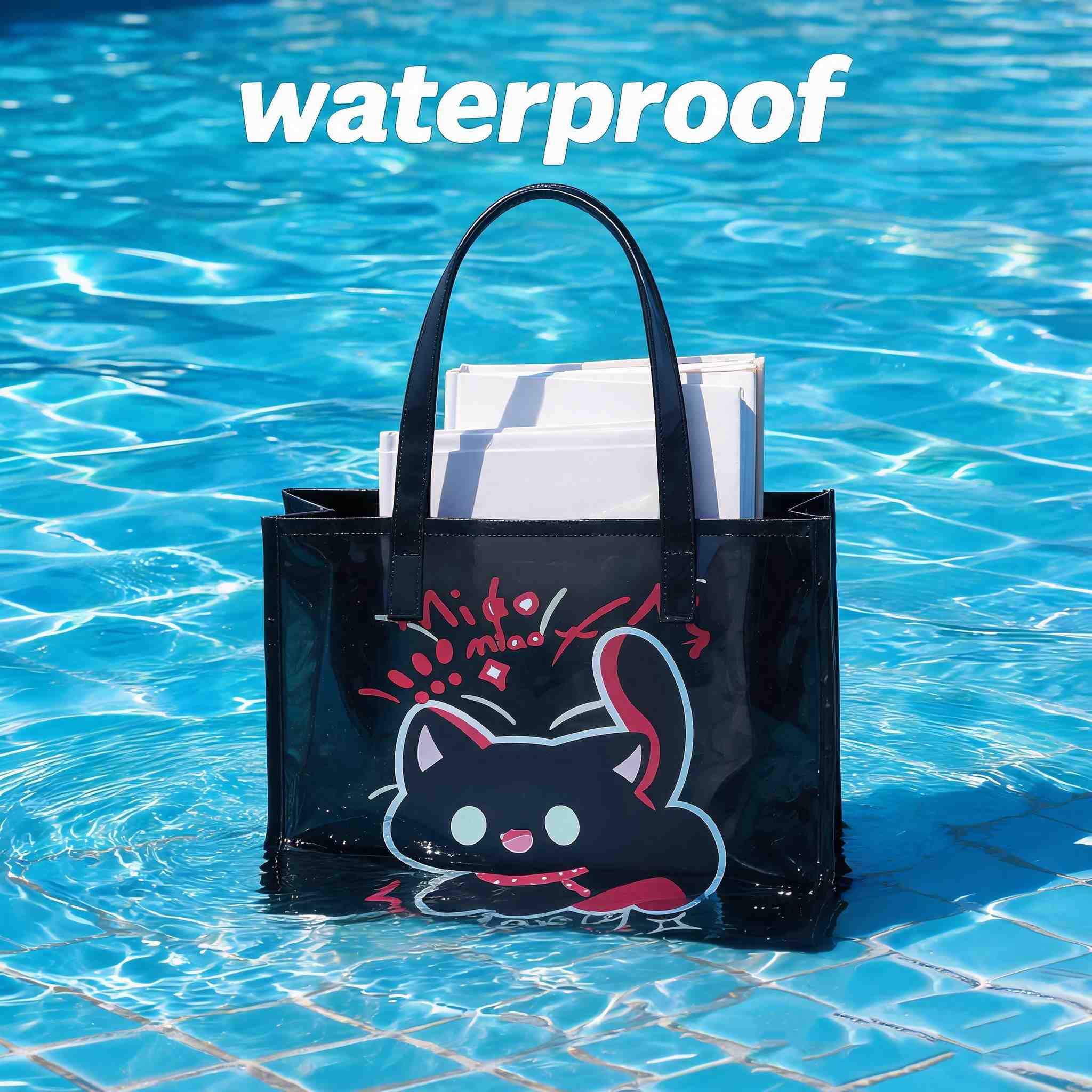 여성용 PVC 토트백 방수 대용량 지퍼 잠금 숄더백 투 - Women Bags Lv 리뷰 및 가격