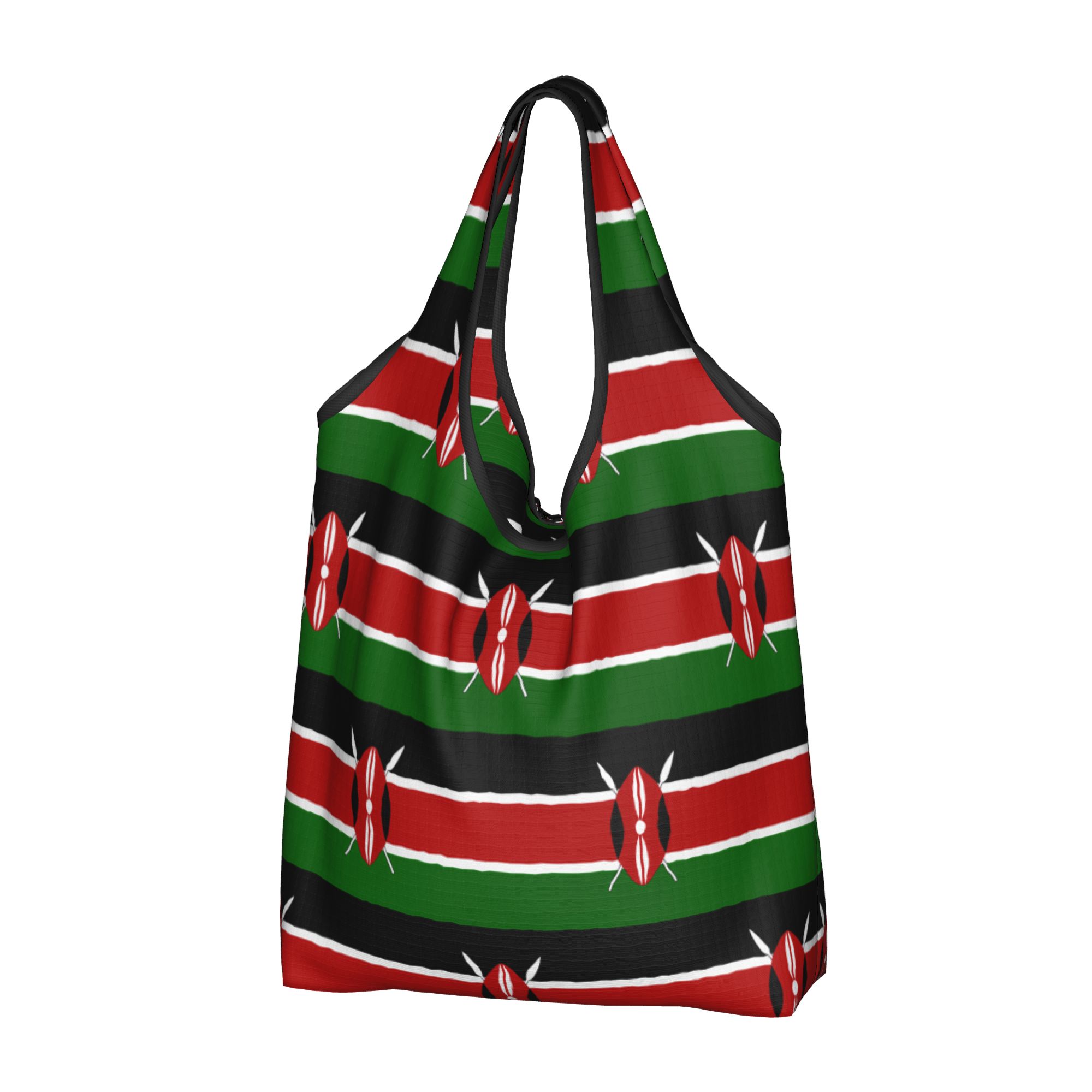 재활용 케냐 국기 쇼핑백 여성 토트백 휴대용 케냐 애국 - Women Bags Kenya 리뷰 및 가격