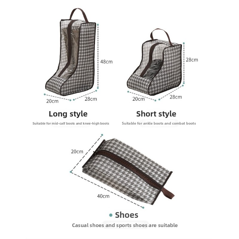 투명 PVC 창이 있는 통기성 방진 정리 가방, 무릎  - Women Bags And Shoes 리뷰 및 가격