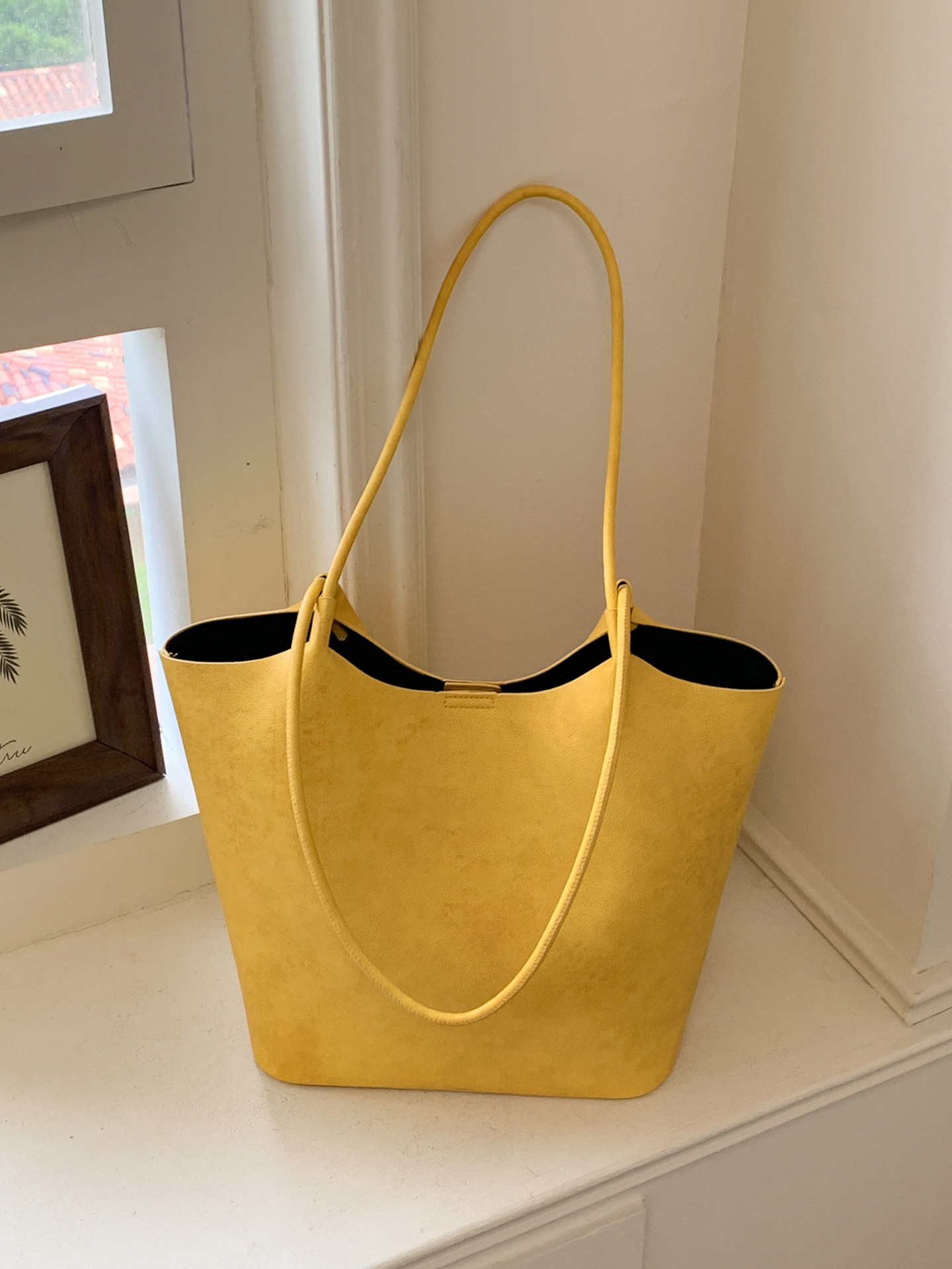 새로운 여성용 원숄더 백 단색 대용량 다용도 토트백 고 - Women Bags In Trend 리뷰 및 가격