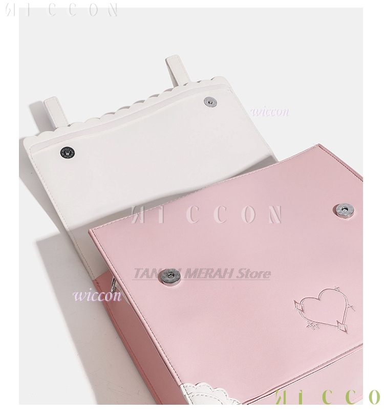 Jirai kei 하트 리본 장식이 있는 새로운 일본식 - Women Bags Crossbody 리뷰 및 가격