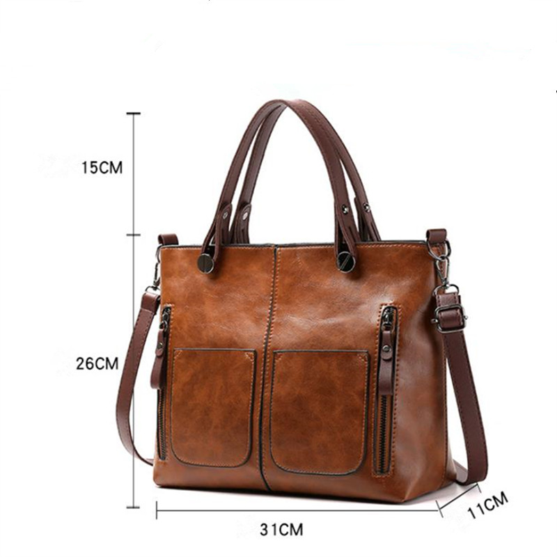 더블 포켓, 대용량, 빈티지 여성용 토트 백, 간단한  - Women Bags Medium Size 리뷰 및 가격