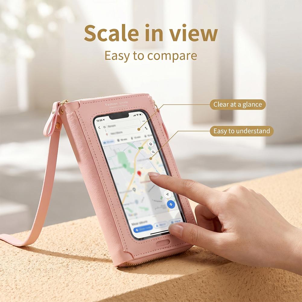 여성 가방 부드러운 가죽 지갑 터치스크린 휴대폰 지갑  - Phone Bag Crossbody 리뷰 및 가격
