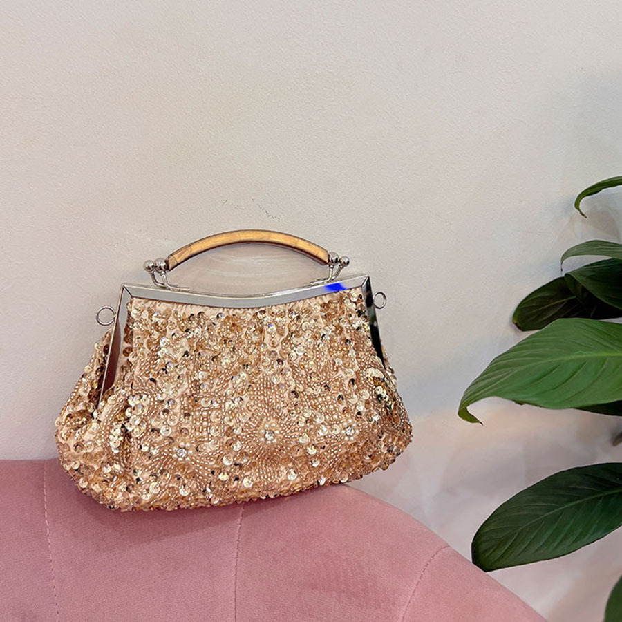 트렌디 빈티지 중국풍 드레스 백 자수 숄 여성용 숄더백 - Women Bags Wholesale 리뷰 및 가격
