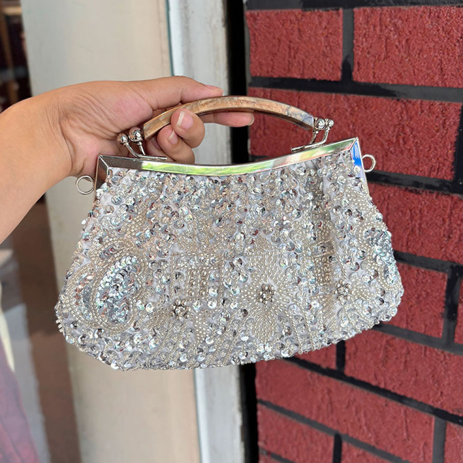 트렌디 빈티지 중국풍 드레스 백 자수 숄 여성용 숄더백 - Women Bags Wholesale 리뷰 및 가격