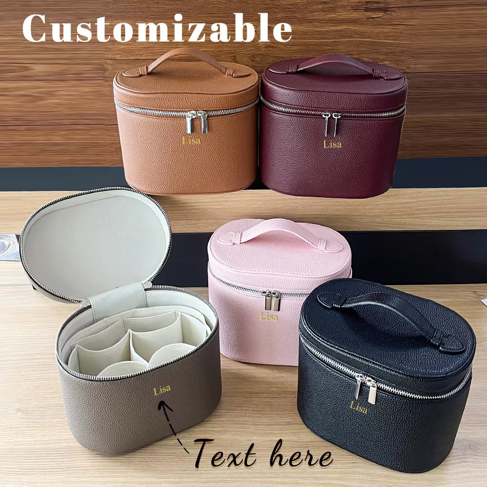 대용량 PU 가죽 메이크업 가방 휴대용 메이크업 박스  - Women Bags Medium Size 리뷰 및 가격