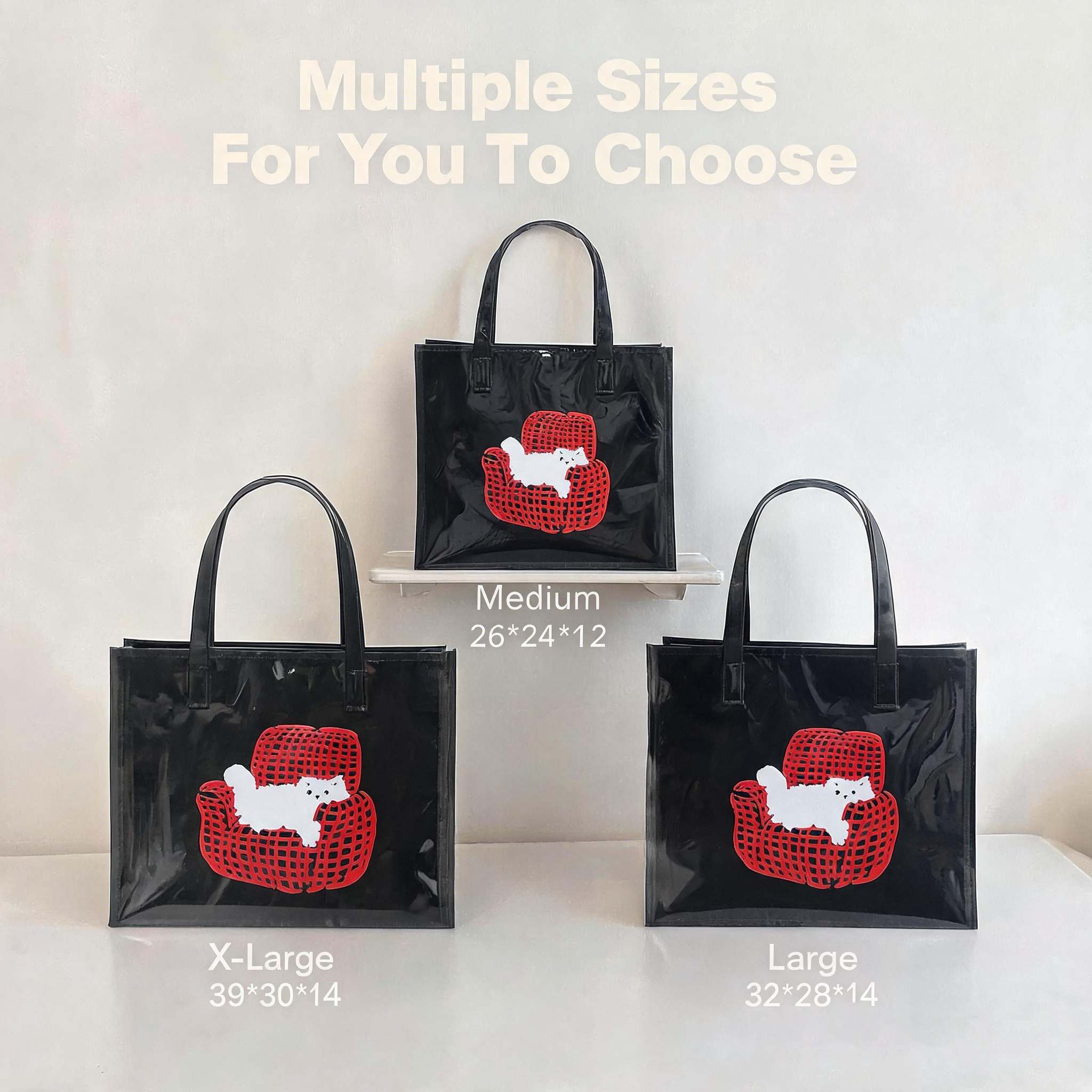 여성 방수 PVC 토트 백 대용량 광택 숄더 백 패션  - Women Bags Lv 리뷰 및 가격