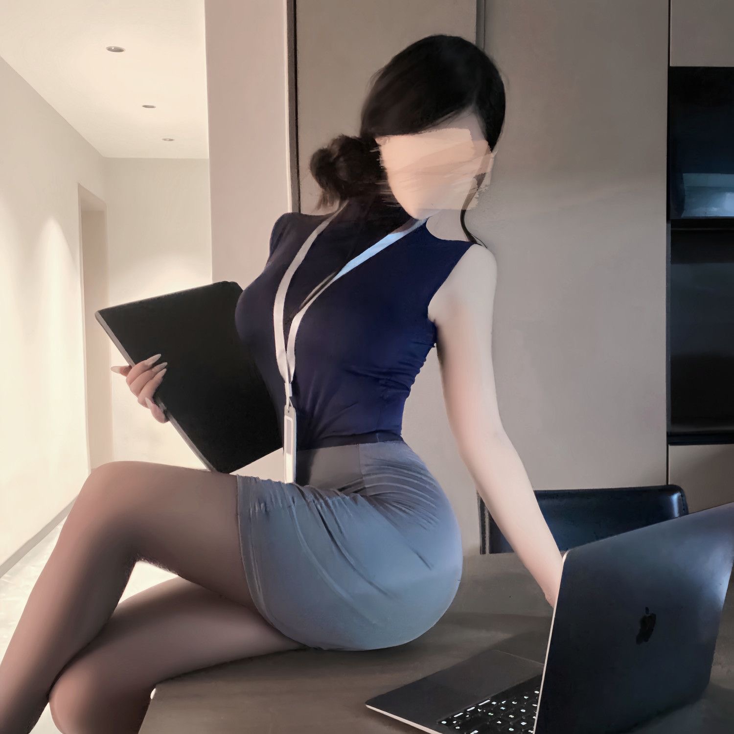달콤한 스커트 세트 OL 섹시 퓨어 디자이어 스타일 비 - Women Bags For Office 리뷰 및 가격