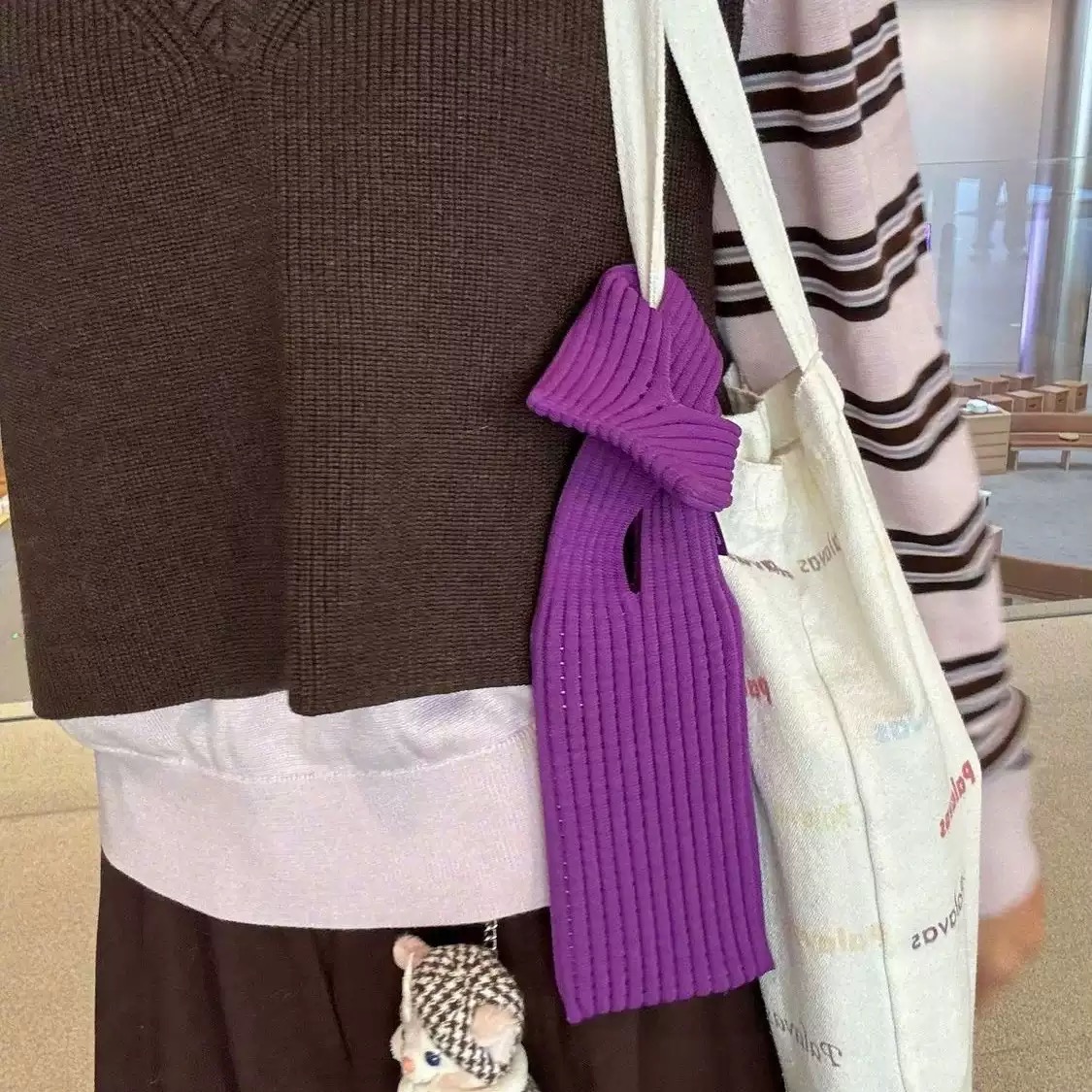 80cm 패션 소형 크로스바디 폰백 단색 속이 비치는  - Phone Bag Crossbody 리뷰 및 가격
